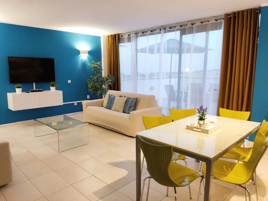 Casa Azul 2Bedroom Apartment & Ocean View Terrace Wifi Premium Costa Calma Exteriér fotografie